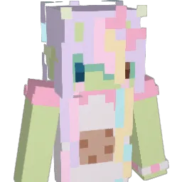 mespie Minecraft avatar bust