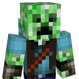 methylaminorex Minecraft avatar bust