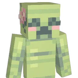 mewdoka Minecraft avatar bust