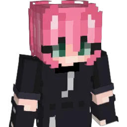 miaouing Minecraft avatar bust