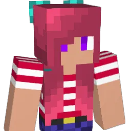 michamu Minecraft avatar bust