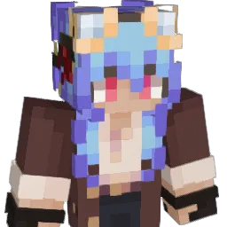 micheroni Minecraft avatar bust