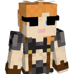 micina Minecraft avatar bust