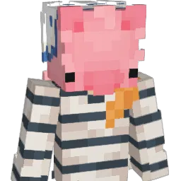 microcrystallino Minecraft avatar bust