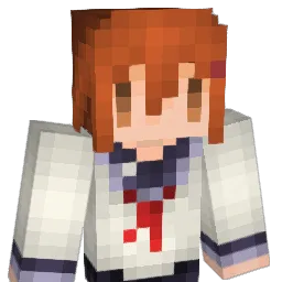 mihiron Minecraft avatar bust