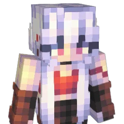 miialla Minecraft avatar bust