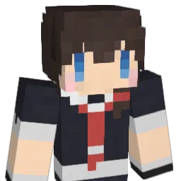 mikanberry Minecraft avatar bust
