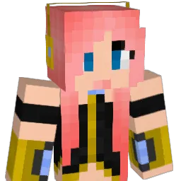 mikennike Minecraft avatar bust