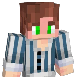 mikeyblue2 Minecraft avatar bust