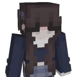 mikhachux Minecraft avatar bust