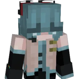 mikourie Minecraft avatar bust