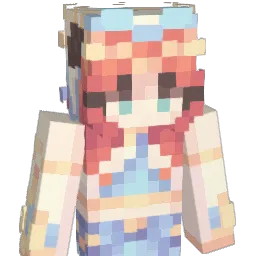 mikufricker Minecraft avatar bust