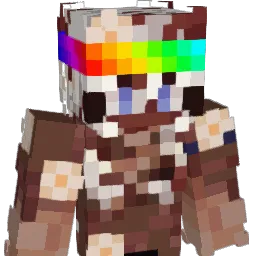 mikunaka Minecraft avatar bust