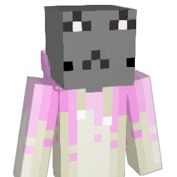 mild3w Minecraft avatar bust