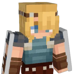 milena_04 Minecraft avatar bust
