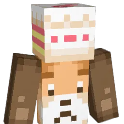 milkkore Minecraft avatar bust