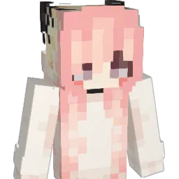 milkshakemiku Minecraft avatar bust