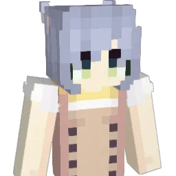 milksok Minecraft avatar bust
