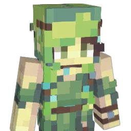milky0ne Minecraft avatar bust