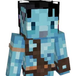 milkydan Minecraft avatar bust