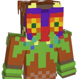 milodiid Minecraft avatar bust