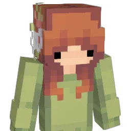 milxly Minecraft avatar bust
