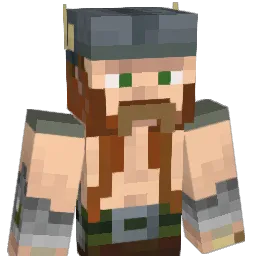 milzbrand Minecraft avatar bust