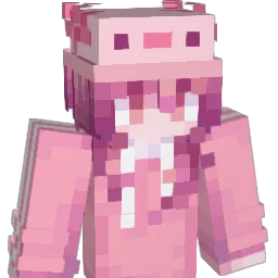 miminoa Minecraft avatar bust