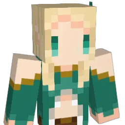 mina725 Minecraft avatar bust
