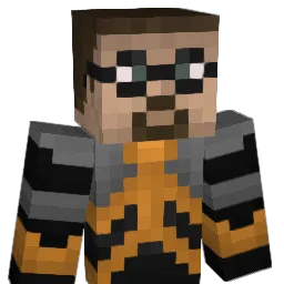 minamoto Minecraft avatar bust