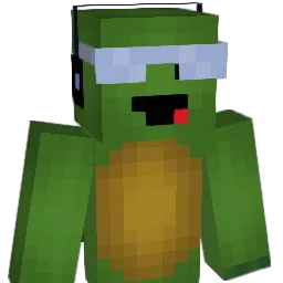 minecrabman Minecraft avatar bust