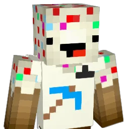 minercake1234 Minecraft avatar bust