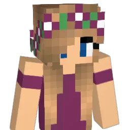 minergirlthetwo Minecraft avatar bust