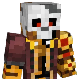 minerii Minecraft avatar bust