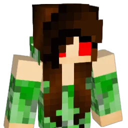 minhoca Minecraft avatar bust