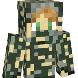 miningmanYT Minecraft avatar bust
