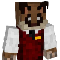 minivalen Minecraft avatar bust