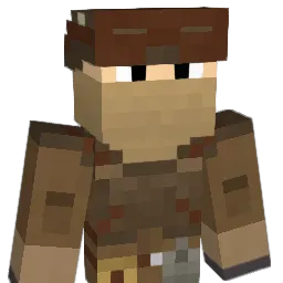 miniwarlord Minecraft avatar bust