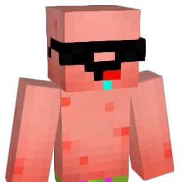 minkinbin Minecraft avatar bust