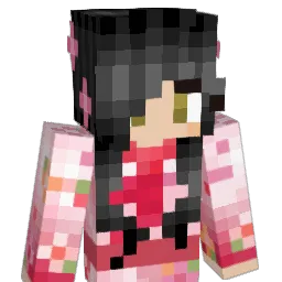minykity Minecraft avatar bust