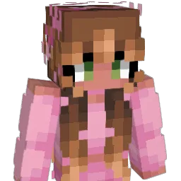 misslipgloss Minecraft avatar bust