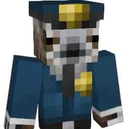 mitchelljackass Minecraft avatar bust