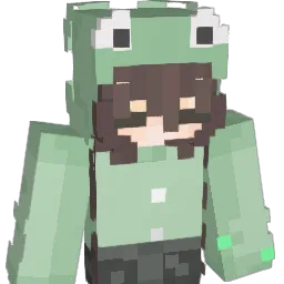 mitochondriac Minecraft avatar bust
