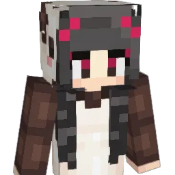 miunochan Minecraft avatar bust