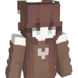 miyochin Minecraft avatar bust