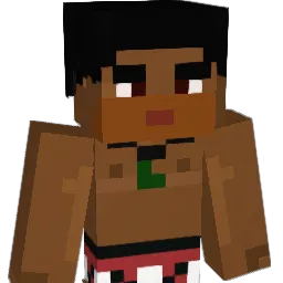 moemoea Minecraft avatar bust