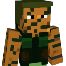 mofudango Minecraft avatar bust