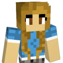 mollieplays Minecraft avatar bust