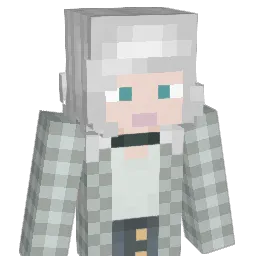 mollskee Minecraft avatar bust