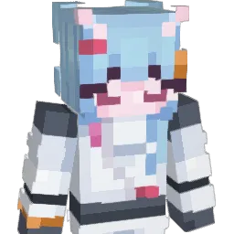 mollziee Minecraft avatar bust